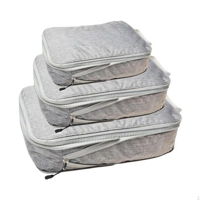 3-teiliger faltbarer Gepäckorganizer Wasserdichtes Nylon Leichte Reiseaufbewahrung Packen