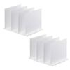 Yamazaki Bag Storage Set of X D24 X H21cm Smart Closet Adjustable Connectable 4956 Stand, 2, White, Approx. W31.8 (per Set), Storage, Dividers, Bases,