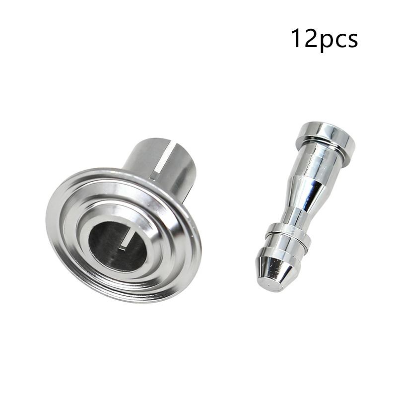 New PrecisionLock Push Pin Rivet CNC Aluminum M5x15 For Motorcycle Universal 1/6/12Pcs