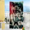 Football Messi Beach Towel Quick-Dry Soft Microfiber Comfortable Lightweight Portable for Swimming,Beach,Camping, Travel, Beach Accessories,Gym
