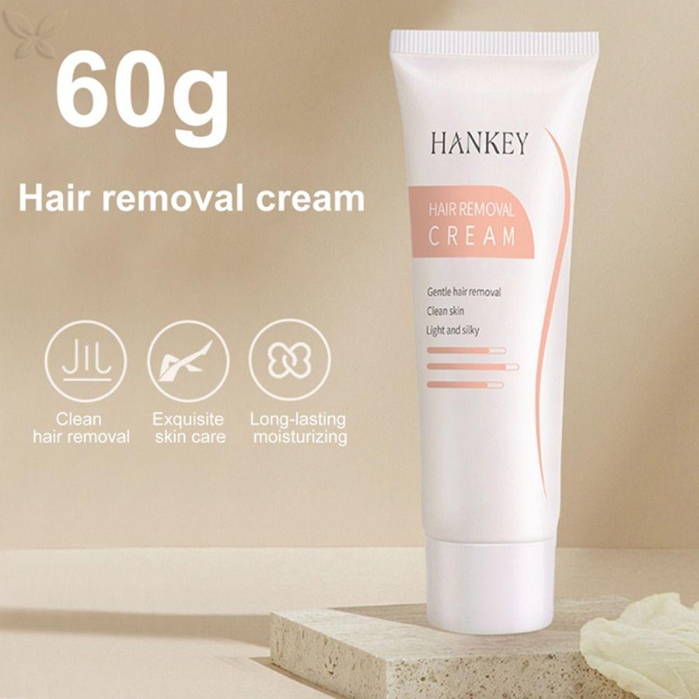 Painless Depilatory Cream Smooth Hair Removal Cream Gentle   Beauty
