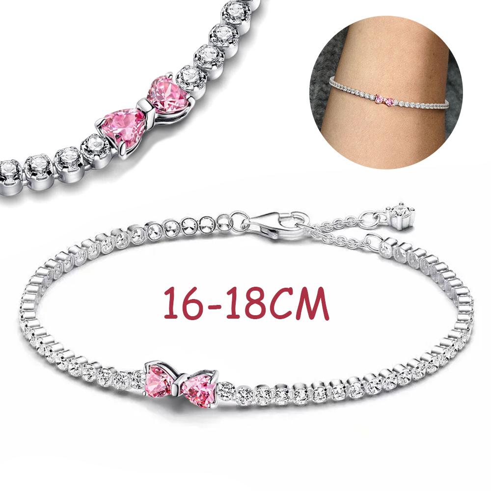 Romantisches Schleifen-Schmuckset Kupfer Modeschmuck Ohrring Halskette Ring Armband Krawatten-Set Original DIY Damen Fein Valentinstag Geschenk