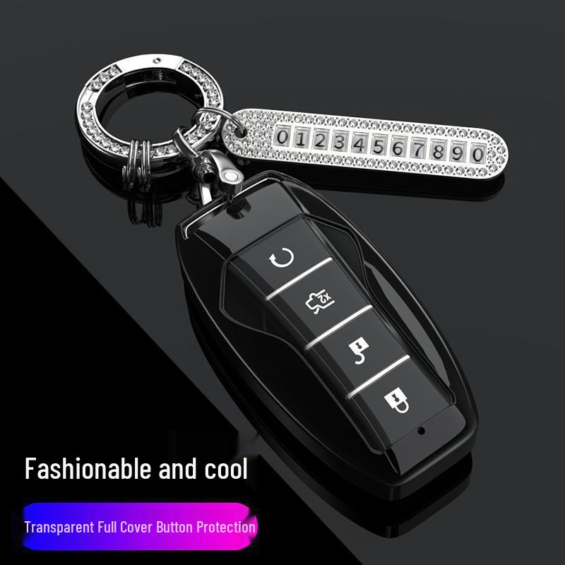 Mercedes Tengshi X Electric Car Key Case Shell - Remote Control Accessory D9 Key Decoration
