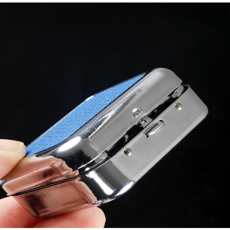 Stainless Steel Portable Ashtray With Sealed Lid Pocket Size For Outdoor Camping Driving Travel Use