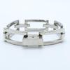 Salvatore Ferragamo Bit motif Chain Bracelet SilverUsed