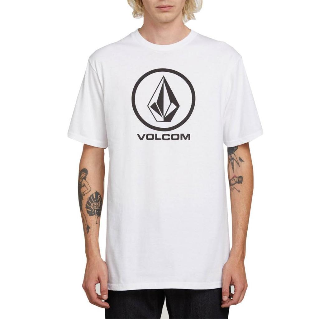 ZX Tee Trend Volcom Graphic Print T-shirts Men's Women's Plus Casual Short Sleeve Crew Neck Cotton Tee Fashion Street All-season Top