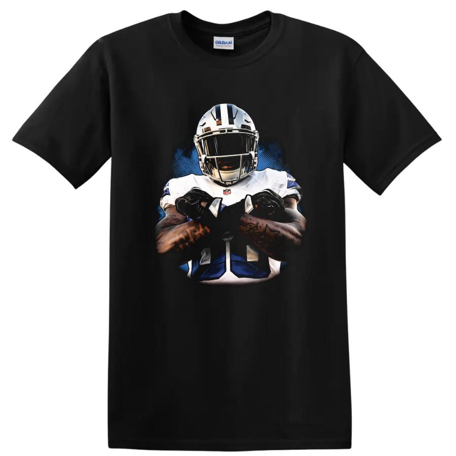 Trevon Diggs Dallas Football Player T Shirt Action Pose Defensive Back Tee