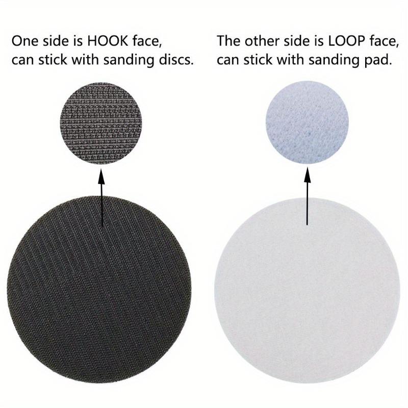 1pc/5pcs 5 Inch Soft Density Interface Pads Hook and Loop 5" Sponge Cushion Buffer Backing Pad