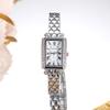 Diamond-Encrusted Square Watch Women'S High-End Sense Exquisite Light Luxury High-Value Women'S Quartz Watch