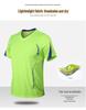 Herr Snabbtorkande Lös Passform Kortärmad Löpar T-shirt - Plus Size Casual Sportkläder