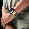 Titanium Rubber Strap for Apple Watch Ultra 3/2/1 49mm 10 11 46mm Luxury Band for Iwatch 9 8 7 45mm 6 SE 3 44mm 42mm Accessories
