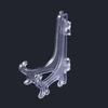 12Pcs Foldable Plastic Display Easel Stand Home Decoration Plate Pedestal Picture Photo Holder for Magazines Books Art Display