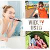 10Pcs Compact Folding Bamboo Charcoal Toothbrush Disposable Portable Toothbrush  Hiking