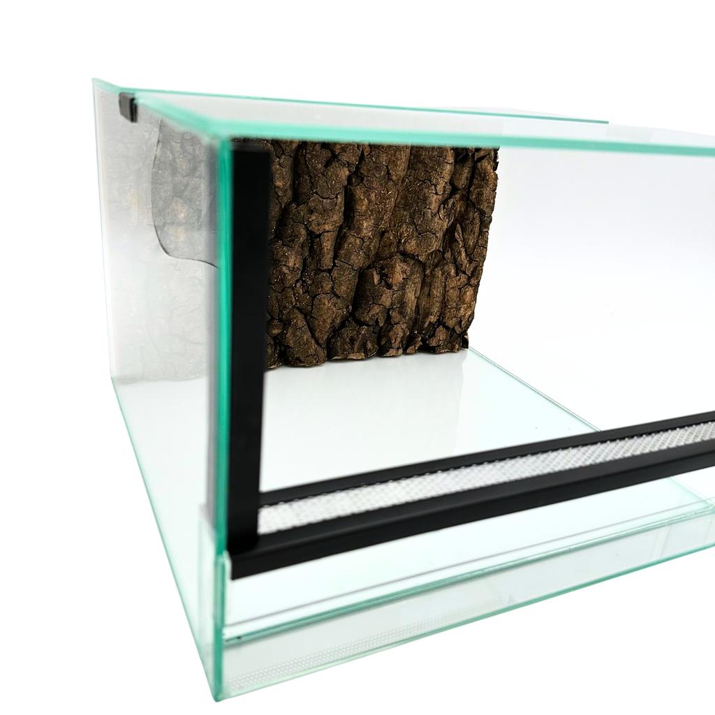Glass Terrarium with Equipment 30x30x20cm Set for Ground Spiders