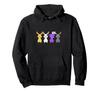 Non-Binary Pride Rabbits - Queer & Envy Hoodie