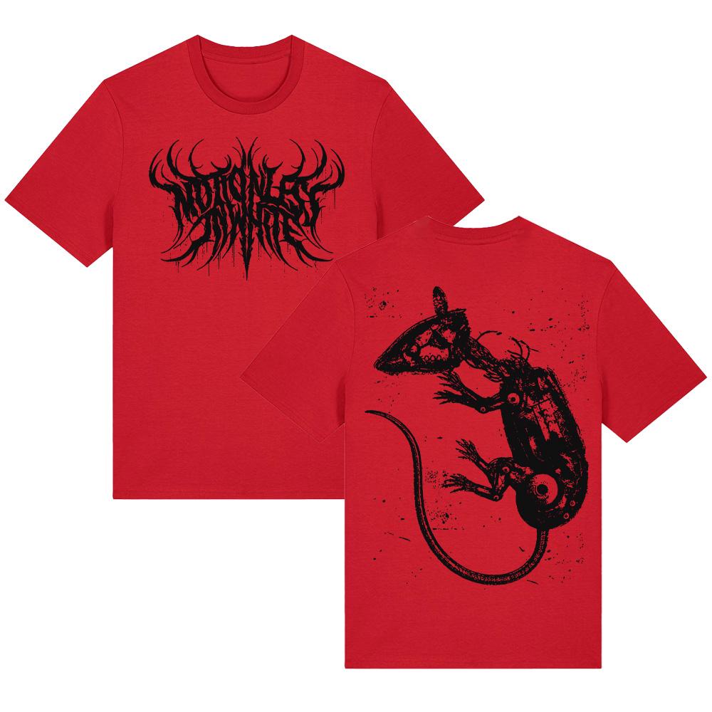 

Cyber Rat T-Shirt Motionless in White Thrash Metal Band T Shirts Cotton O-neck Short Sleeve Unisex Vintage Tee XXL