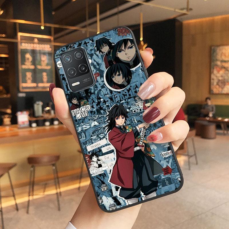 Kimetsu No Yaiba Demon Slayer Hülle für OPPO Realme GT 2 Pro X2 Pro XT C25S 8 7 6 Pro 6i GT Master C3 C21 C21Y C11 X3 SuperZoom