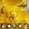 Solar Star LED Christmas String Lights for Holiday Outdoor Decor