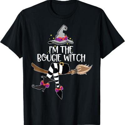 Ich bin die Bougie Hexe Halloween Partnerkostüm T-Shirt
