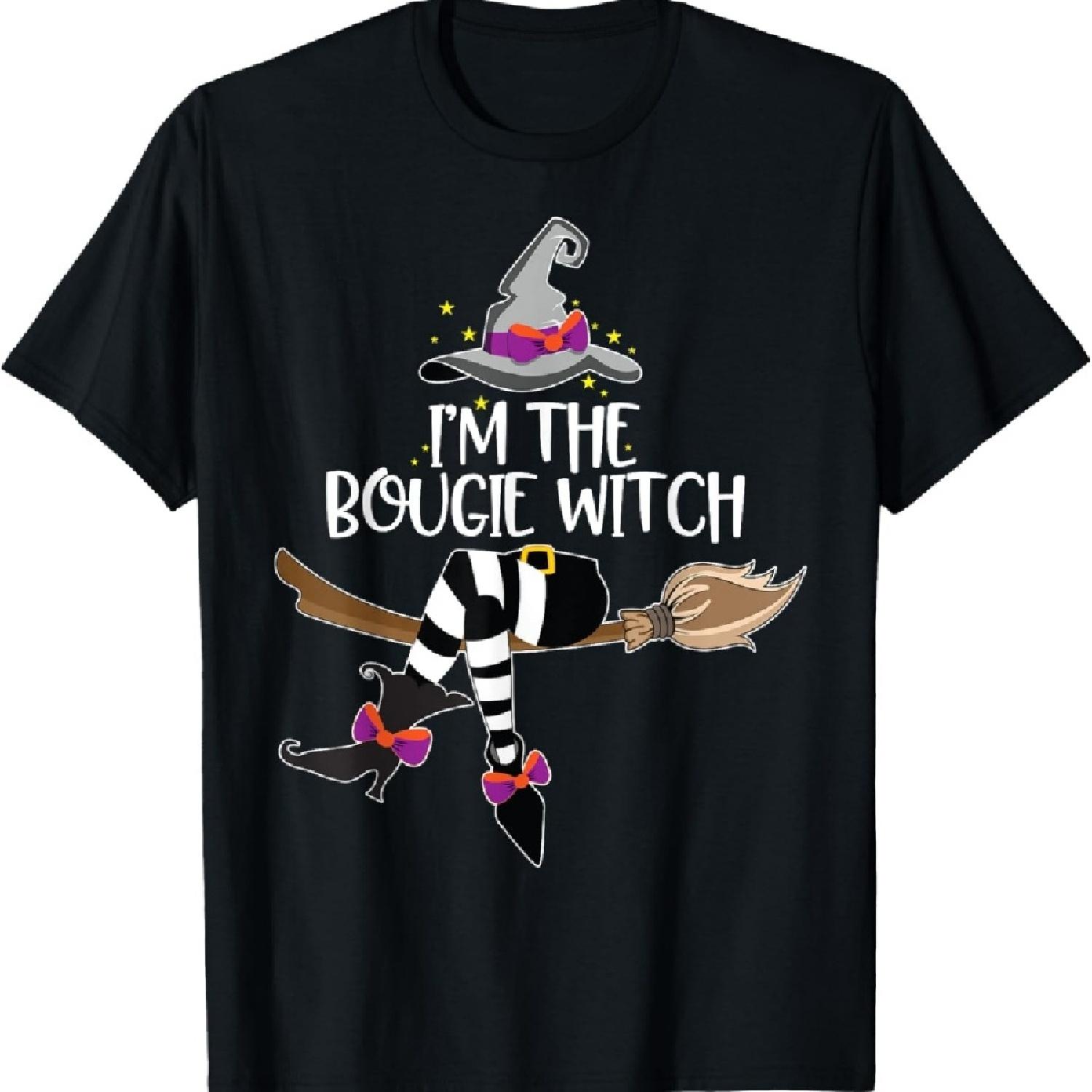 

Im the Bougie Witch Halloween Matching Group Costume T-Shirt XXXXXL чорний