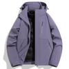 Men's Autumn/Winter Windproof 3-in-1 Down Jacket - Warm, Velvet-Lined Sports Coat