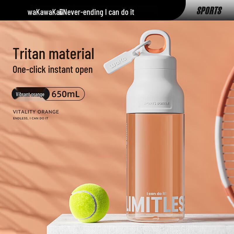 JEKO&JEKO 650ml Portable Insulated Sports Water Bottle