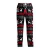 Men's Christmas Print Drawstring Pants Casual Pajama Pants