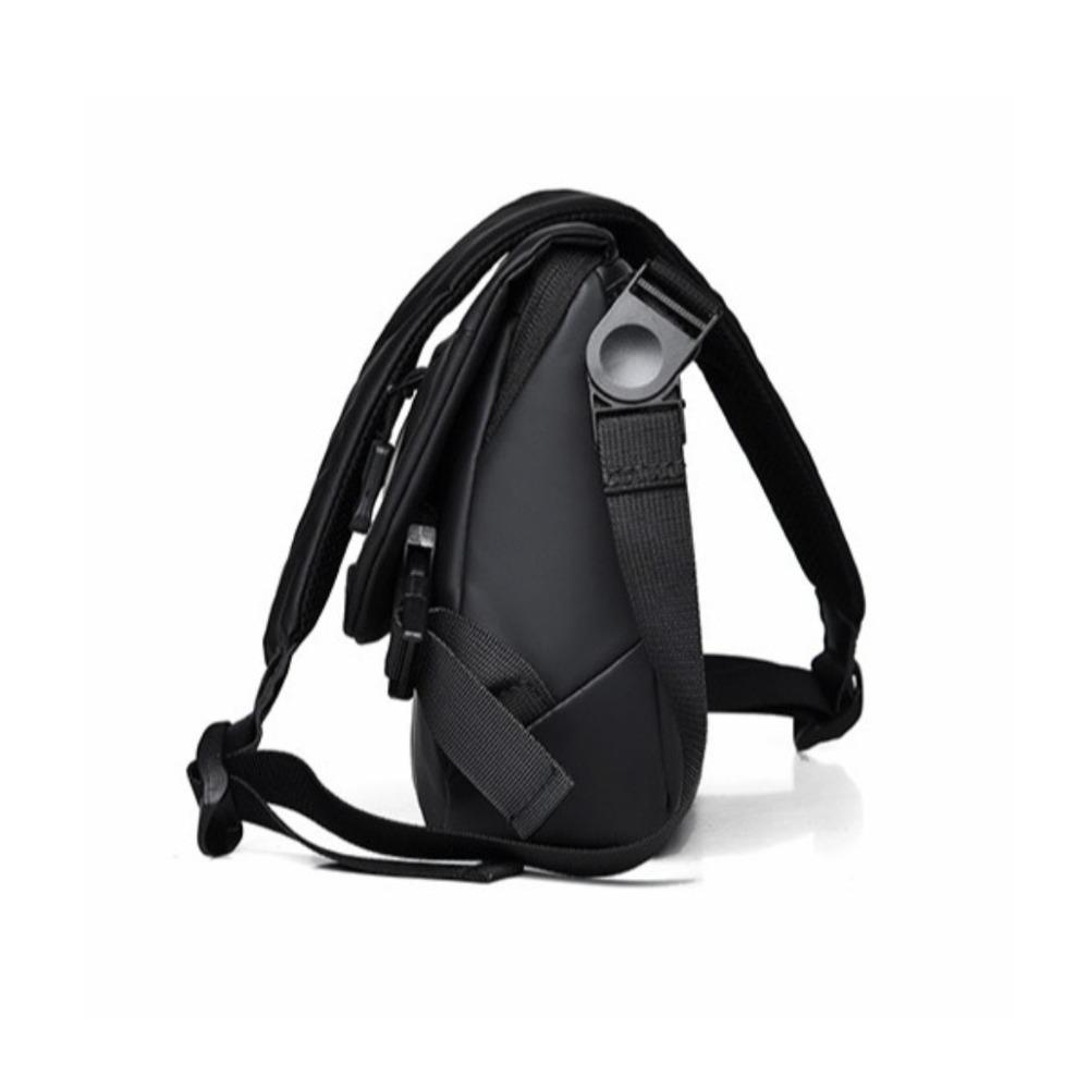 Korean Men's Shoulder Bag Solid Chest Bag Ins Messenger Crossbody Bag  Unisex