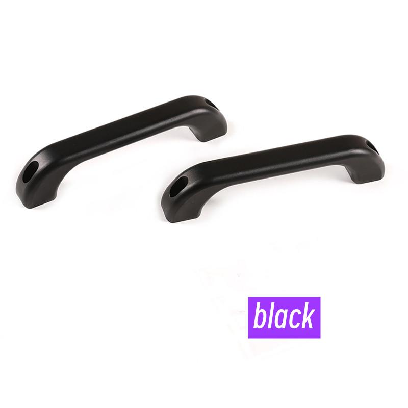 

Внутренняя дверная ручка из алюминиевого сплава для Land Rover Defender 90 110 04-18, украшение для салона автомобиля A/B-стойки чёрный