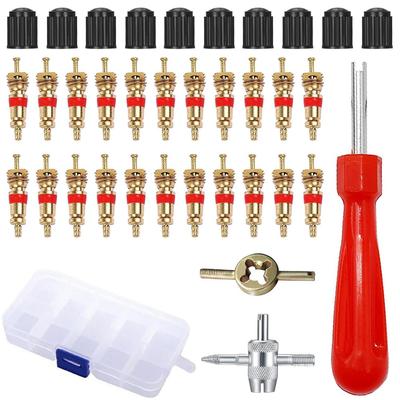 Tire Valve Core, Tire Repair Tool, Insect Turner Screwdriver, Conversion Adapter, For Cars, Professional,