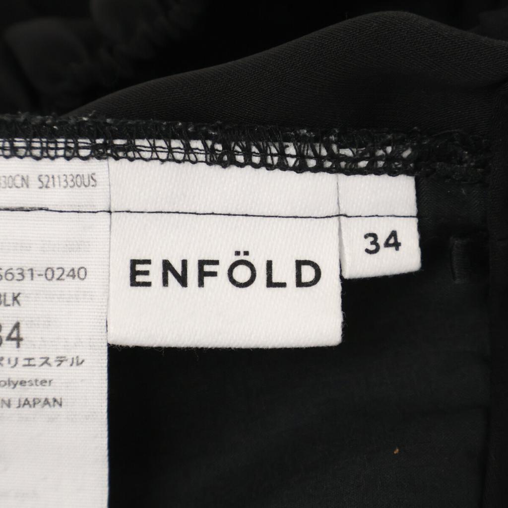 ENFOLD 300DS631-0240 Double-cross elastic jodhpurs pants/ Bottoms 34 blackUsed