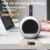 Wireless Speaker Alarm Clock Multifunctional Digital Clock Music Player for Home Travel Sports Portable Wireless Speaker