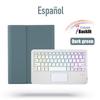 Bluetooth Touchpad Backlit Keyboard Case For Samsung Galaxy Tab S6 Lite 10.4 P610 P615 With Pen Slot Tablet TPU Protective Cover