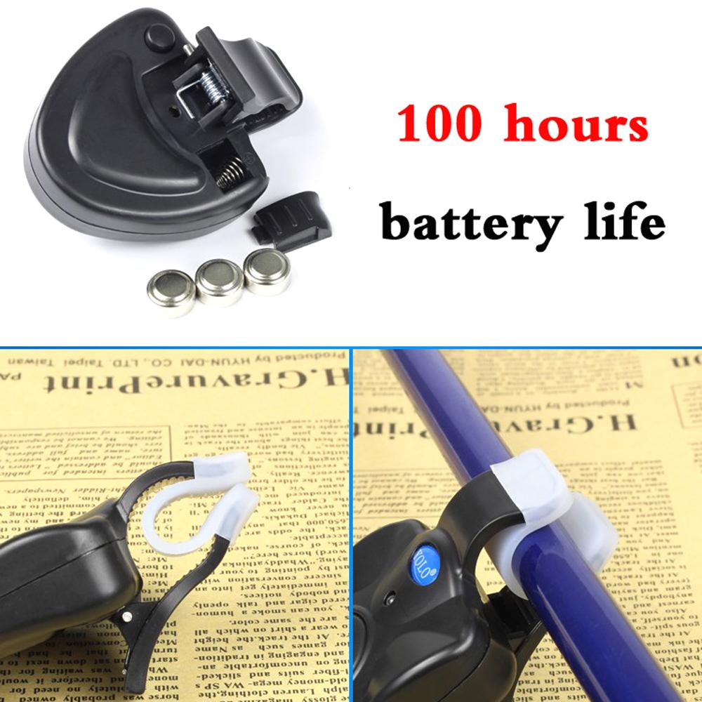 Mini Electronic Wireless Fishing Bite Alarm Sound Light Running Sensitive Mat Fishing Bell Tracker for Fish Accessories Tools
