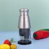 Stainless Steel Garlic Chopper Kitchen Tools Mini Garlic Mincer Garlic Crusher for Garlic Ginger Herbs Nuts