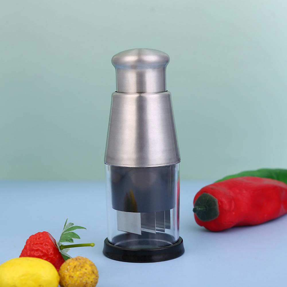 Stainless Steel Garlic Chopper Kitchen Tools Mini Garlic Mincer Garlic Crusher for Garlic Ginger Herbs Nuts