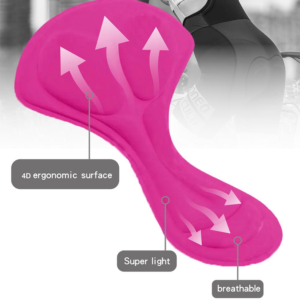 1PCS Women's 4D Padded Bike Underwear Cycling Bicycle Shorts Biking Riding Briefs Biker Cycle Undershorts for Women