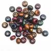 20pcs 14mm Mix Colour Big Hole Acrylic Beads Spacer Loose Beads for Jewelry Making DIY Handmade Bracelet Accessories(hole:5mm)