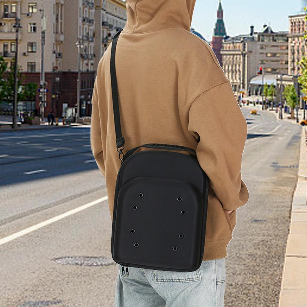 EVA Hat Carrier Case with Shoulder Strap and Carabiner pressure-resistant baseball cap storage bag Hat Organizer