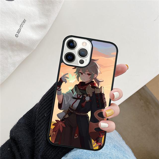 Genshin Impact Kaedehara Kazuha Phone Cases Cover For Apple Plus iPhone 17 Air 16 14 Pro Max 13 12 11 Shell