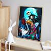 Diamond Painting Jack and Sally Illustration From The Nightmare of Christmas DIY Gift Suitable for Living Room Bedroom Office and Home Decor