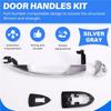 Car Door External Handle With Holes 156099955 For Alfa Romeo Giulietta 2010-2016 Left Side Fitment