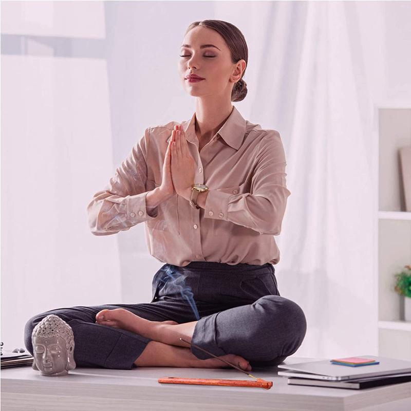 New! Wooden Incense Stick Holder Adjustable Angle Incense Trays Incense Burner Ash Holder Home Utilities