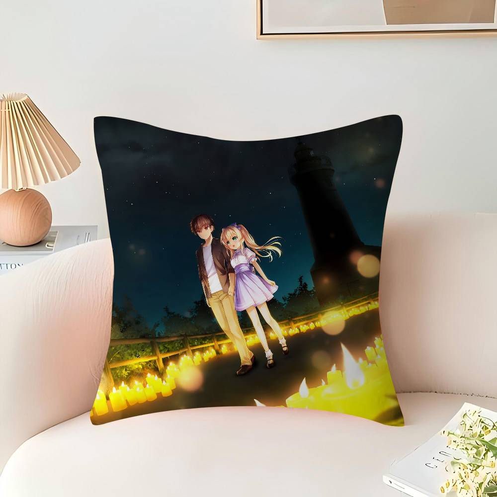 Anime S-Sommer Taschen Ahorn Design Kissenbezug Glückliche Herbsternte Dekoration Feiertagsdekoration Kissenbezug