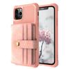 Drop-Proof Card Holder Case for iPhone 11 Pro/X with Card Slot Button
