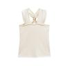 Metal Buckle Twisted Halter Slimming Women's Tank Top