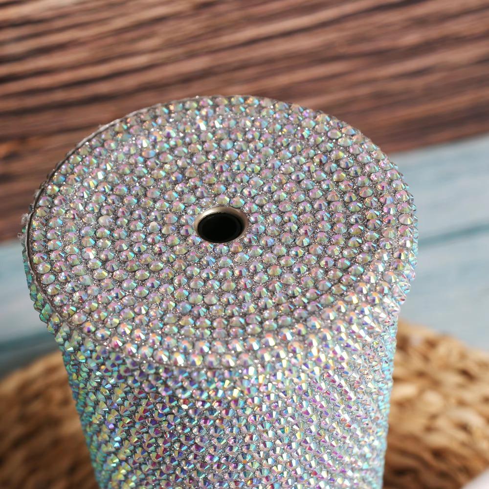 Insulated Glitter Coffee Cup 500ml/750ml Stainless Steel Water Bottle  Girl