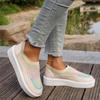 2024 Shallow Mouth, One -footed Women's Sports Shoes, Flat Leopard Pattern, Leisure and Leisure Wearing Women's Single Shoes