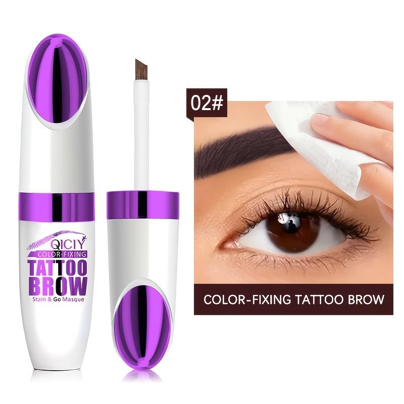 Long Lasting Tear Off Eyebrow Gel Cream, Waterproof and Sweat Proof, Long-lasting Color Retention, Creating A Natural Appearance