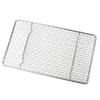 Grill Grate Dishwasher Safe Rectangular Rust Proof Stainless Steel Grill Mesh Rack for Barbecue Baking